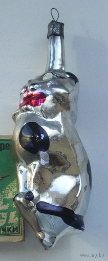 Ёлочная игрушка. Кот.