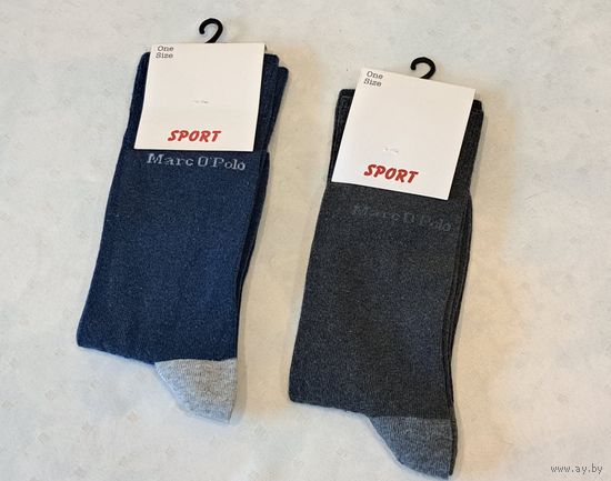 Носки Sport Mark O Polo теплые 39-42 Турция 80% хлопок 2 пары куплены в Германии.
