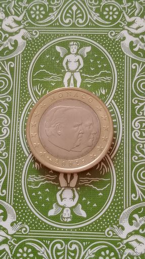 Монако 1 евро 2002