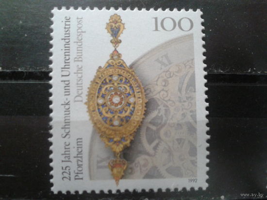 Германия 1992 драгоценность** Михель-1,7 евро
