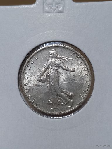 1 франк 1917 Франция UNC