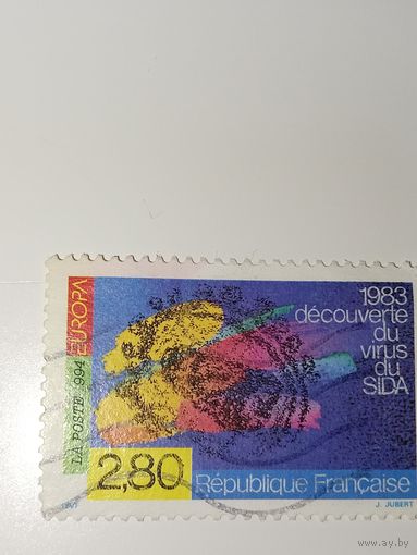 Франция год 1994 год Стандарт посвящена теме благодарности