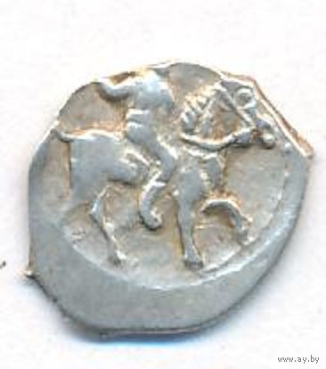 Денга 1535-1584 Иван IV Васильевич (Грозный) чеканка в Москве _состояние VF