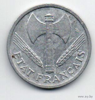 ФРАНЦУЗСКОЕ ГОСУДАРСТВО. 1 ФРАНК 1943.