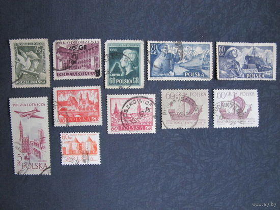 Лот марок Польши - 1
