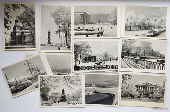 Ленинград. 11 открыток. 1966 год