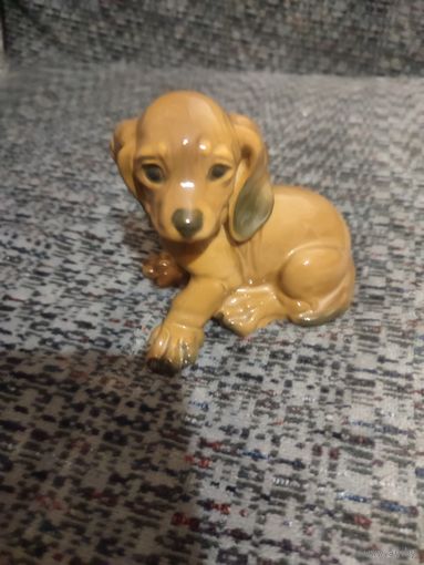 Статуэтка щенок собака rosenthal  розенталь