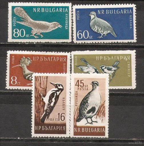 ФФ1 Болгария 1959 Птицы