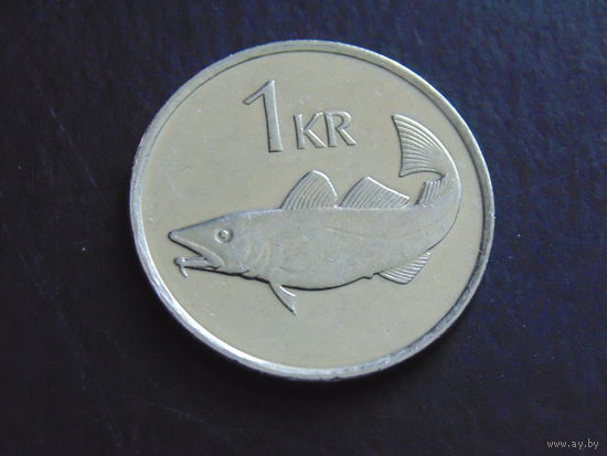 Исландия 1 крона 2007 г.