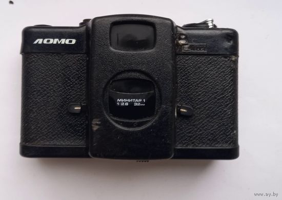 РЕДКИЙ Фотоаппарат винтажный Lomo Минитар-1.XXVII съезд КПСС