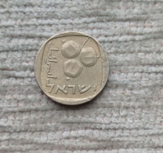 Werty71 Израиль 5 агорот 5728 1968 Гранат