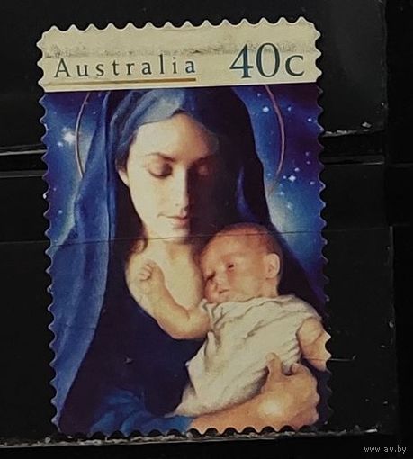 АВСТРАЛИЯ 1996г. Полная серия. Гаш. Рождество