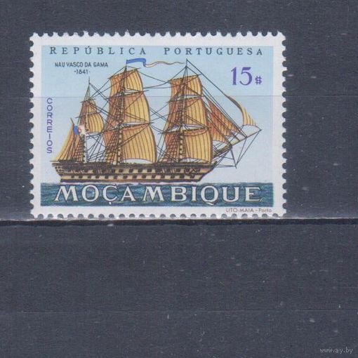 [377] Португальский Мозамбик 1963. Корабли.Парусник. MNH. Кат.2,2 е.