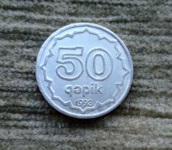 Werty71 Азербайджан 50 гяпик 1993