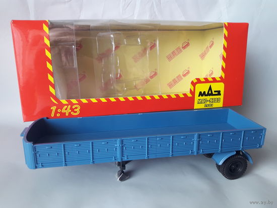 Полуприцеп МАЗ-9380 (1981) НАП 1:43. Обмен возможен. Наш автопром