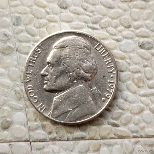 5 центов 1979(D) года США.