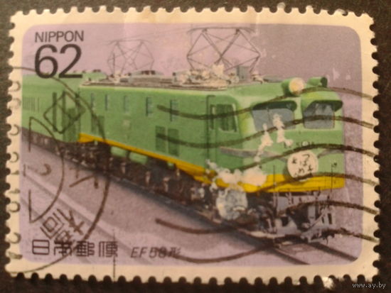 Япония 1990 электричка ЕФ-58