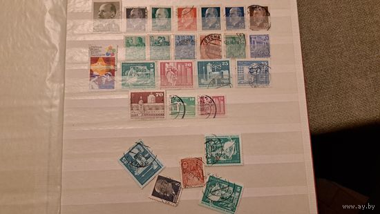 Марки ГДР 21 шт.