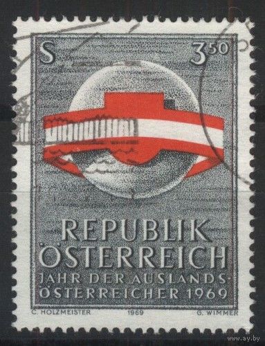 Австрия - 1969 [Mi. 1306] Гашеная (AT05)