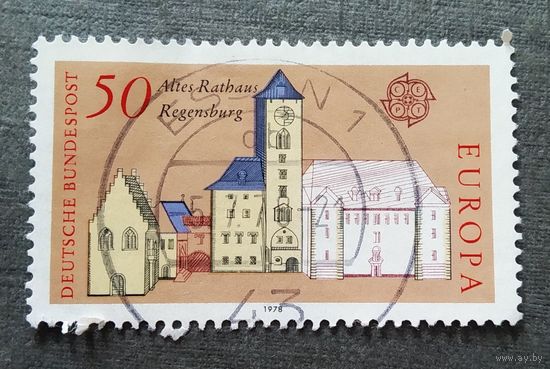 Марка Германия 1978 год Архитектура
