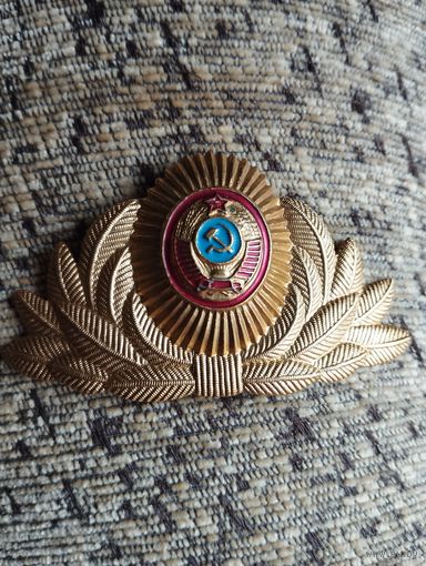 Кокарда милиции , МВД СССР, образца 1969 г.
