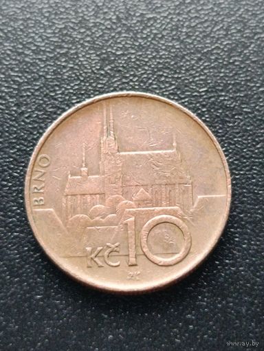 Чехия. 10 крон 1995 года. (4)