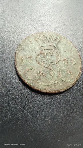 Грош 1769 с 1 рубля