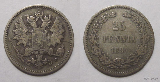 25 пенни 1891