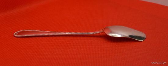 Ложка для сахара, Ag_800 в позолоте (2)_14 см_23,12 гр, Германия