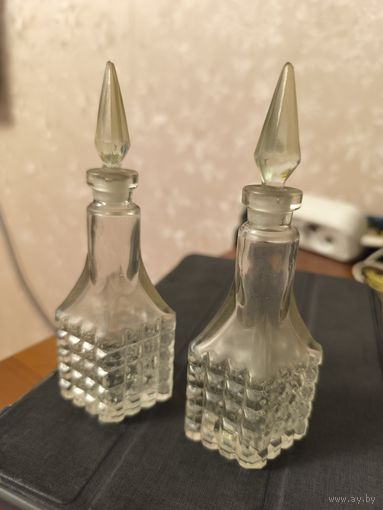 Две бутылочки для специи, уксуса СССР 50-60 годы