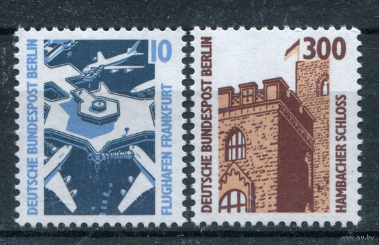 Берлин - 1988г. - Достопримечательности. Стандарты - полная серия, MNH [Mi 798-799] - 2 марки