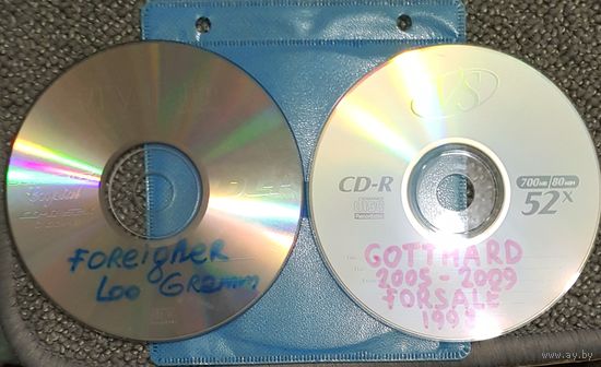 CD MP3 FOREIGNER, Lou GRAMM, GOTTHARD, FORSALE - 2 CD