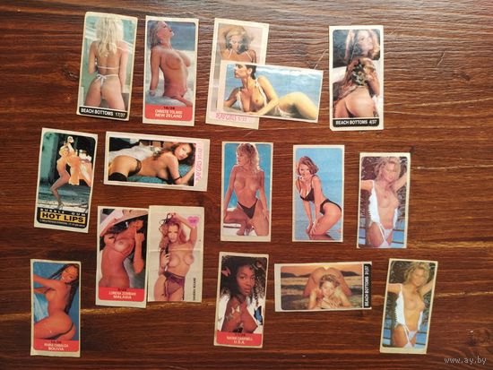 Наклейки - вкладыши - жвачка 18+ (последний лот)