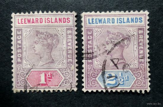 Великобритания\160в\Подветренные острова. Leeward Islands  1890 г. Королева Виктория