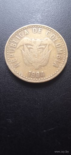 Колумбия 100 песо 1994 г.