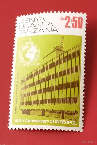 Кения Уганда Танзания** 50 лет Интерполу каталог 5,5 евро