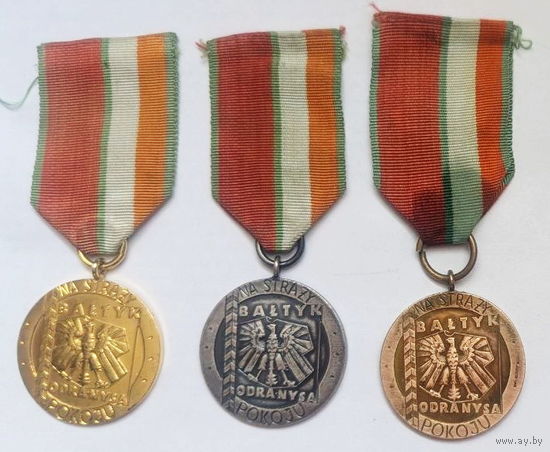 Медали Польской Народной Республики. Пограничная тематика