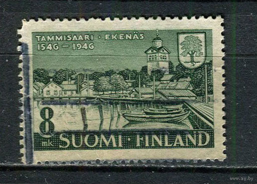 Финляндия - 1946 - 400 лет г. Таммисаари - [Mi. 333] - полная серия - 1 марка. Гашеная.  (Лот 79Gt)-T41P57
