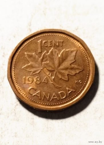 1 цент 1984 года Канада