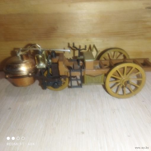 Винтаж.Пожарная техника Carro di Cugnot Fardier 1769 Old Fire Collection.BRUMM.Италия.1:43.