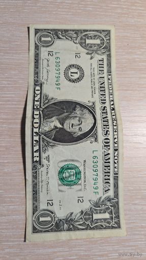 1 доллар 2017 А США