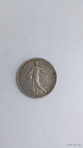 2 франка1916 год.
