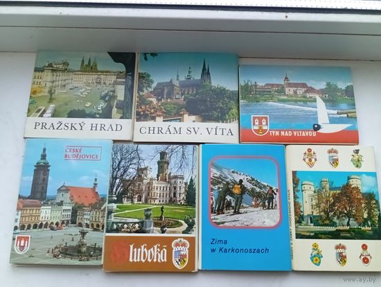 Цена за 1.   Книжка буклет открытки раскладушка 15 штук
