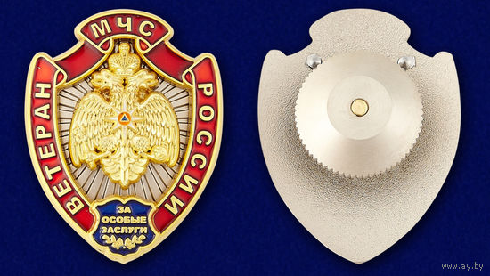 Знак Ветеран МЧС России