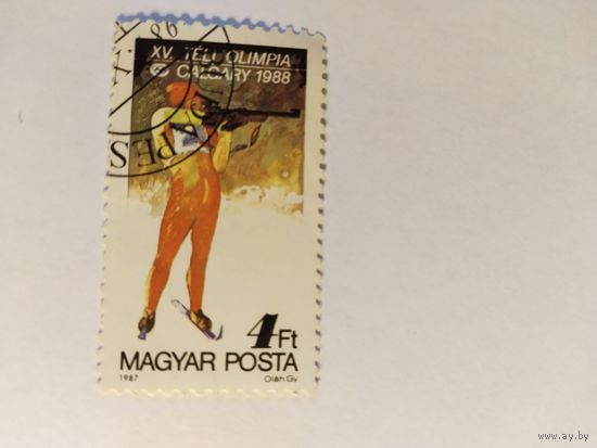 Венгрия     1987  биатлон