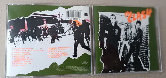 THE CLASH - Первый альбом (USA 1977 CD аудио)
