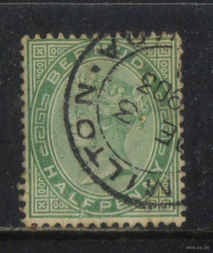 GB Колонии Бермуды 1883 V Стандарт #13