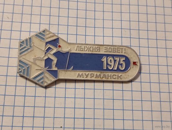 Значок Лыжня зовет