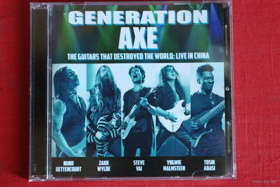 Generation Axe - The Guitars That Destroyed The World: Live In China (2019, CD)