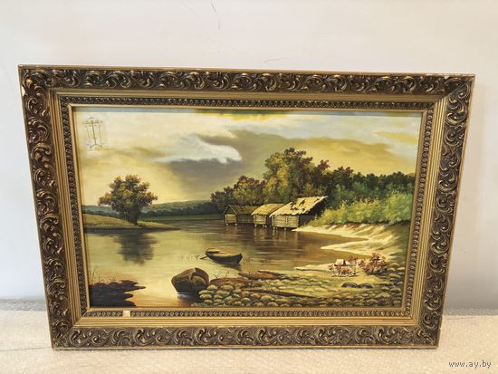 Картина пейзаж холст масло